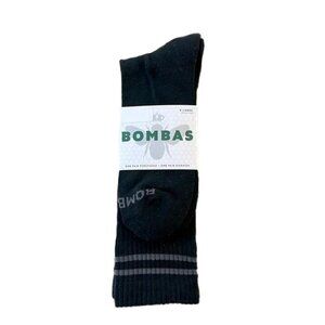 ❤️ 🆕 BOMBAS BLACK SOCKS SIZE XL